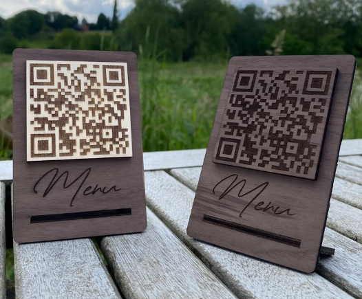 Dark Slate Gray Menu codice QR in legno ebano, cartello menu codice QR, cartello QR code in legno Schermata2025-03-22alle14.58.30.png
