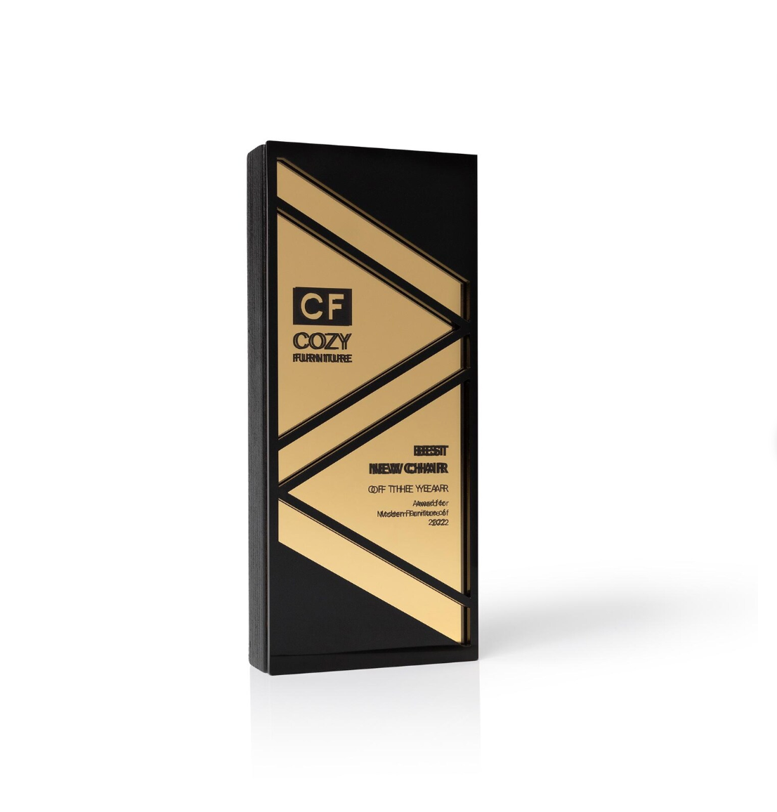 Black Trofeo in compensato combinato con due strati di acrilico tagliato al laser decorato con incisione laser, trofeo moderno, premio di riconoscimento Screenshot2025-03-18alle20.33.12.png
