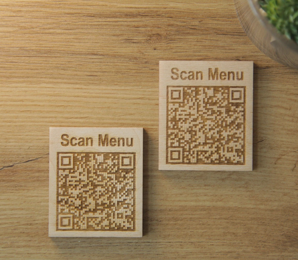 Dim Gray etichetta in legno Menu codice QR, cartello menu codice QR, cartello QR code in legno Screenshot2025-03-22alle14.45.22.png