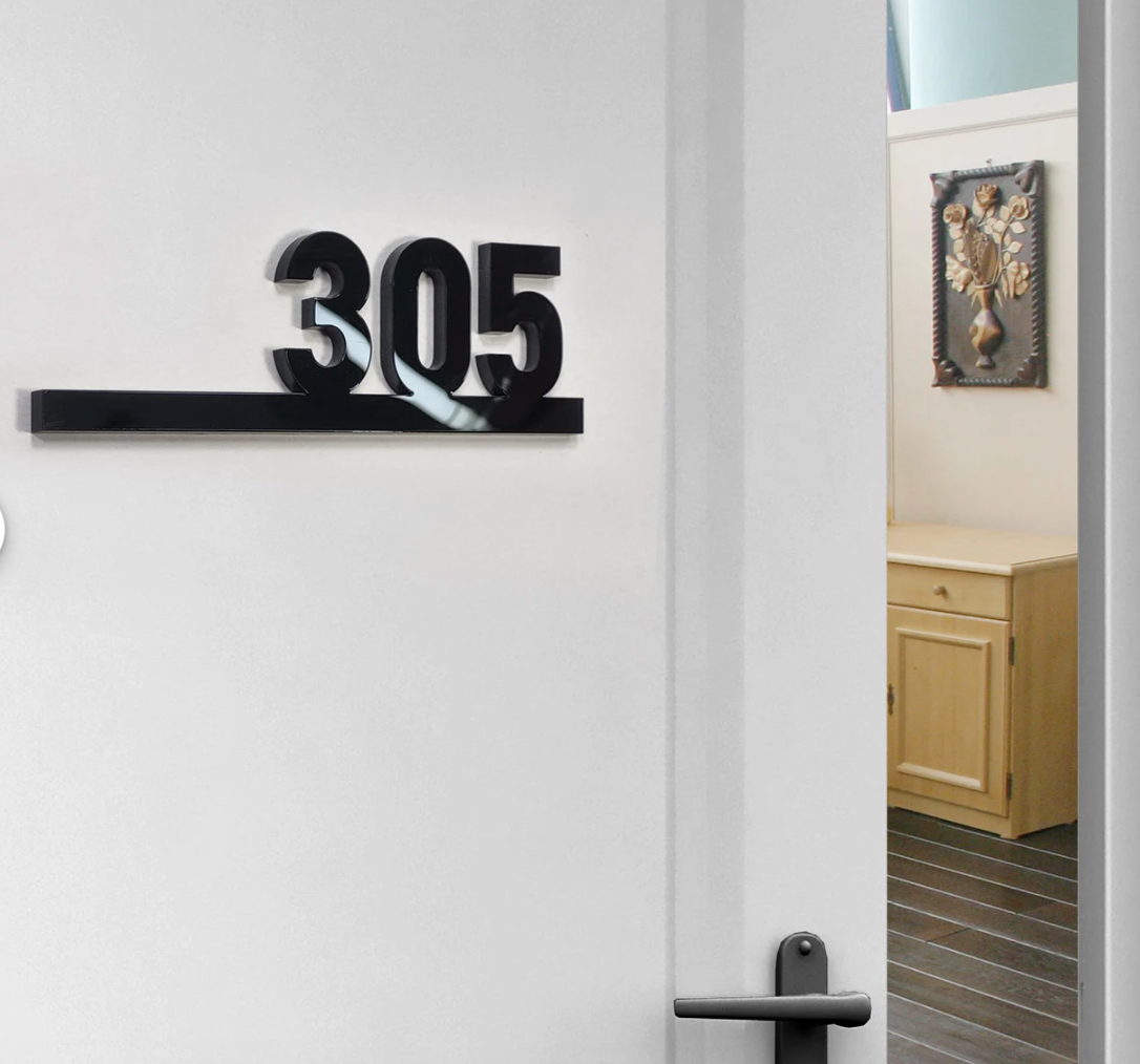Light Gray Numeri in acrilico per hotel e bnb, numero della camera, numero della porta dell'appartamento, cartello di orientamento Screenshot2025-03-30alle11.58.35.png