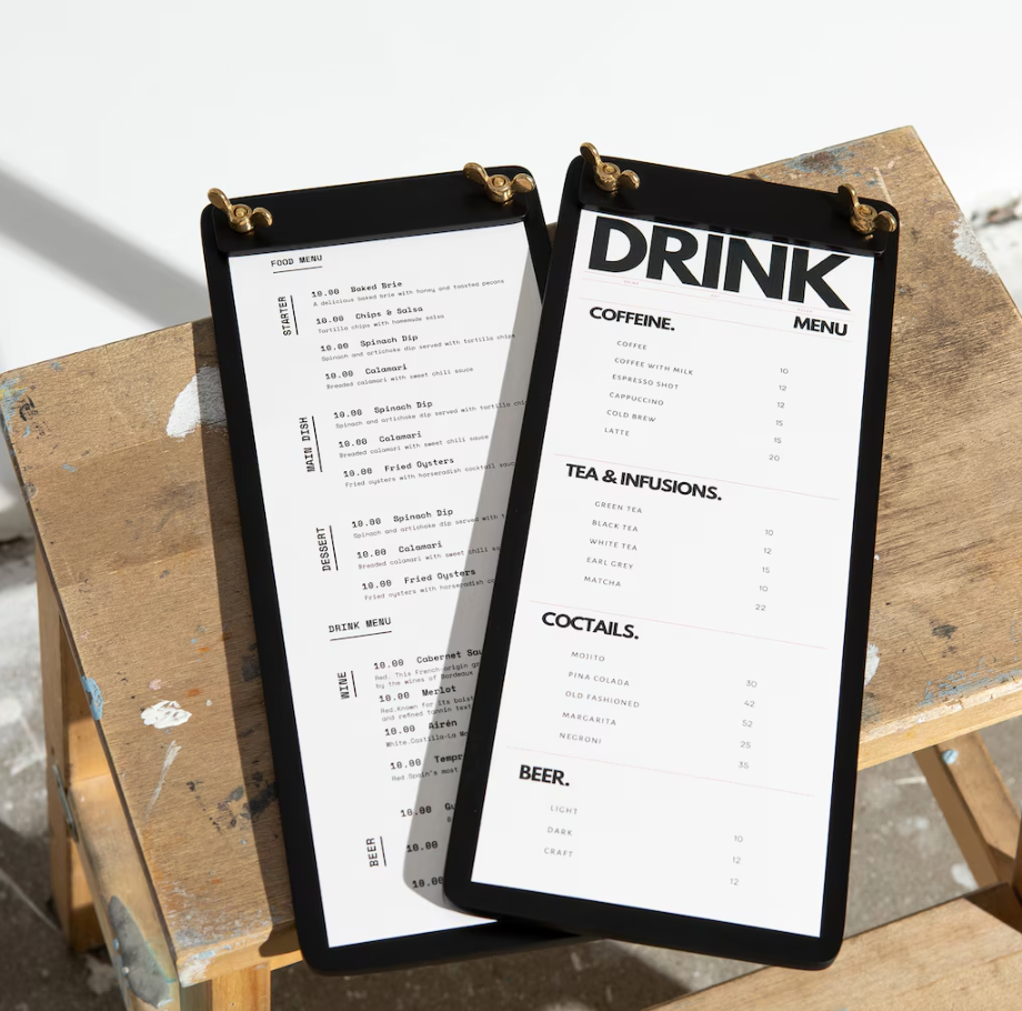 Dark Slate Gray portamenu industriale 11x28cm nero per fogli, supporto menu inciso, cartella menu ristorante, pannello menu, libro menu, copertina menu personalizzata, copertina menu bevande Screenshot_2025-03-21_alle_17.10.28.png
