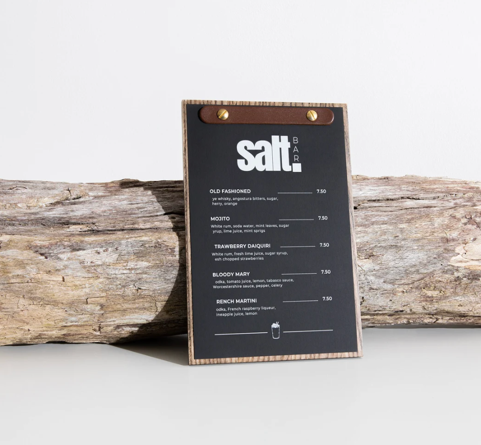 Dark Slate Gray Portamenu in legno con pelle per ristoranti, caffè e bar, pannello menu personalizzato per menu bevande, display menu cibo con logo, menu cocktail personalizzato Screenshot_2025-03-22_alle_12.39.43.png