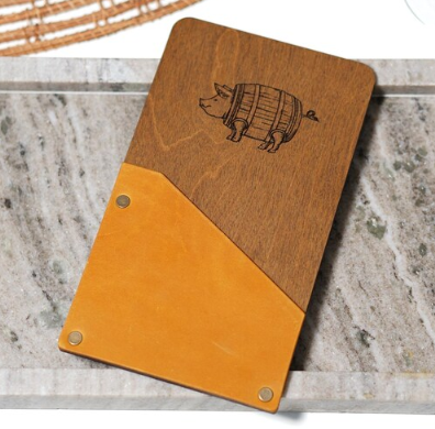 Dark Khaki porta euro e conto in legno personalizzato con incisione laser ricevuta per gli ospiti, per ristoranti, libretto di servizio personalizzato, presentatore di assegni per server BookWood, porta fatture personalizzato Screenshot_2025-04-05_185414.png