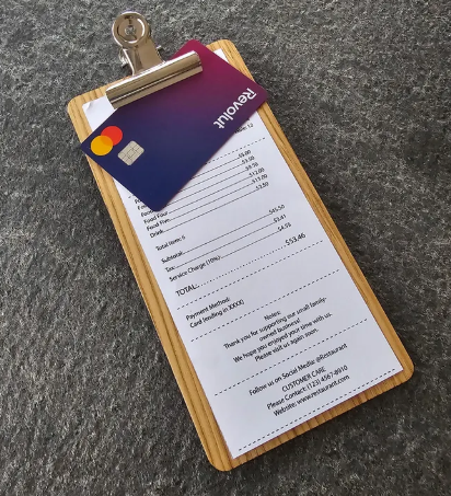 Dark Slate Gray porta scontrino in legno con pinza piccola personalizzato con incisione laser ricevuta per gli ospiti, per ristoranti, libretto di servizio personalizzato, presentatore di assegni per server BookWood, porta fatture personalizzato Screenshot_2025-04-05_190102.png