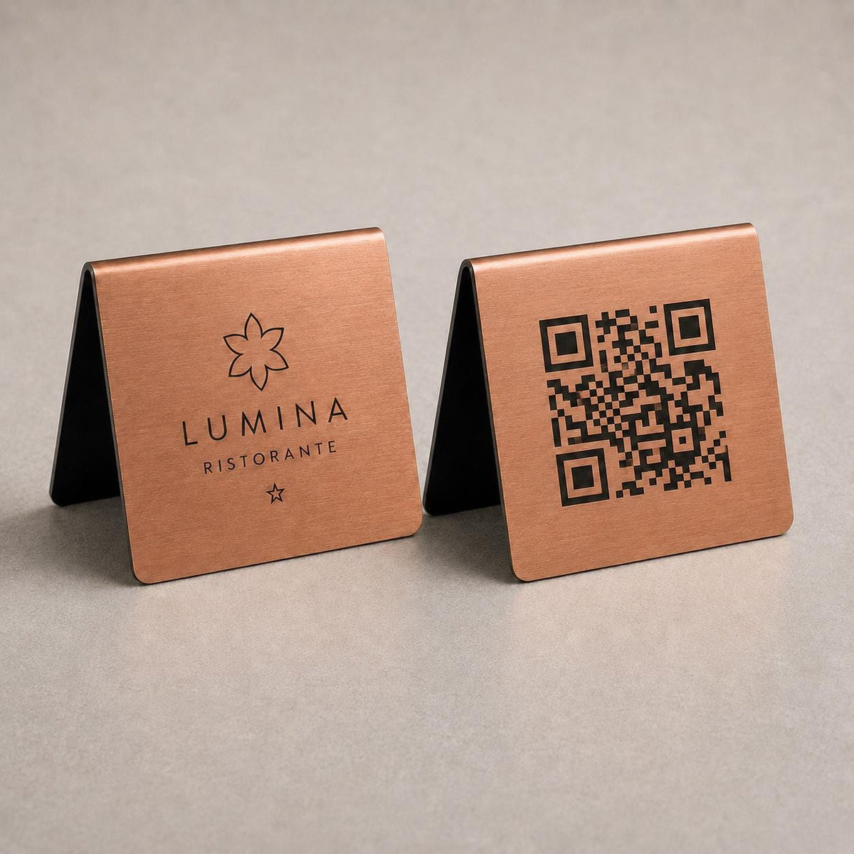 Cavalierino QR Code personalizzato per ristoranti – dettaglio 13