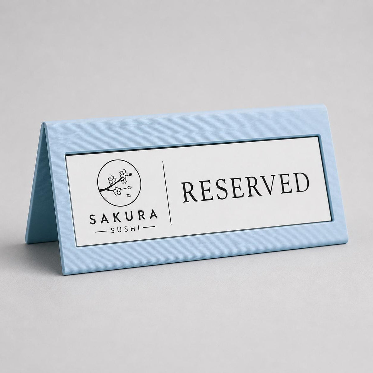Reserved cavaliere verde Personalizzato | Cartello Tavolo Riservato in Stampa 3D con Targhetta Rowmark Incisa | Table Sign per Ristoranti