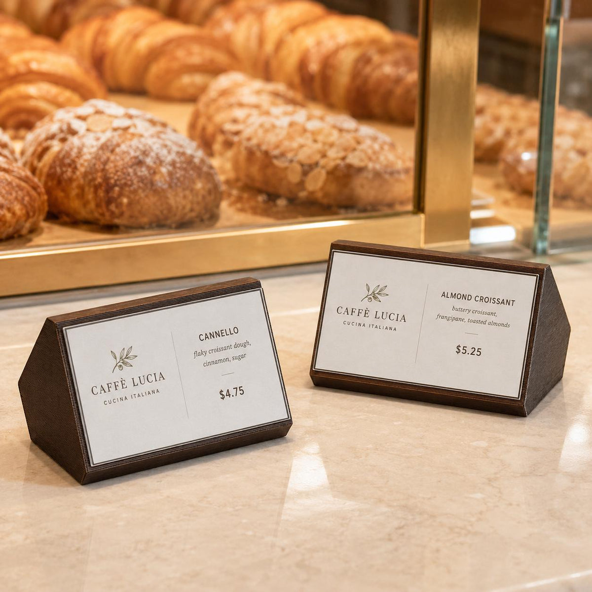 Display QR Code Tavolo qr code intercambiabile per Ristoranti | Supporto Biglietto Visita Personalizzabile| Espositore Menu QR