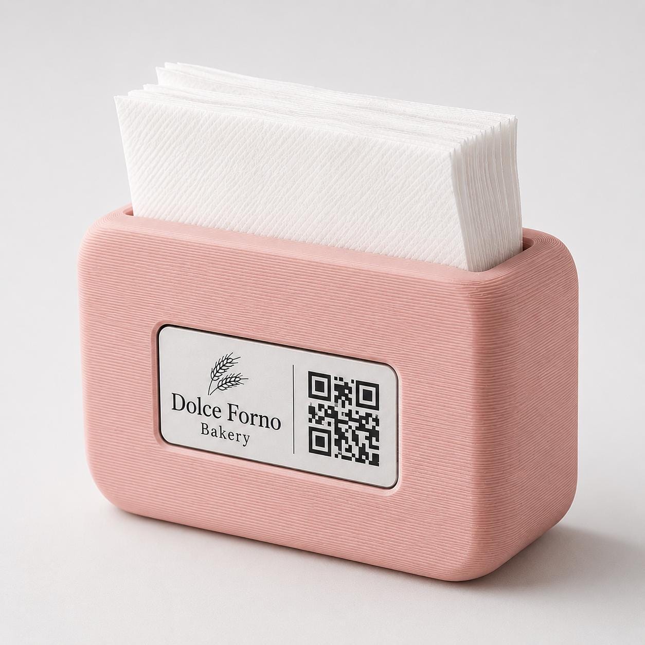 Dettaglio 11 del portatovaglioli QR Code Linea POP Bistrò personalizzato
