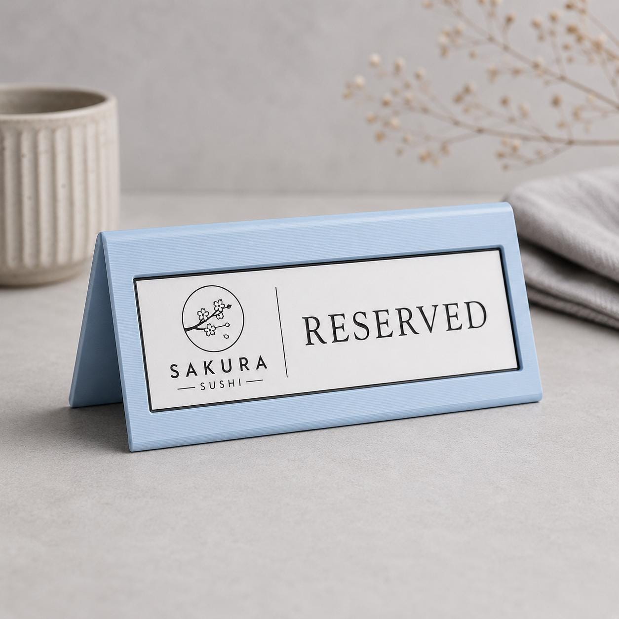 Set segnatavolo Reserved Cavaliere personalizzati