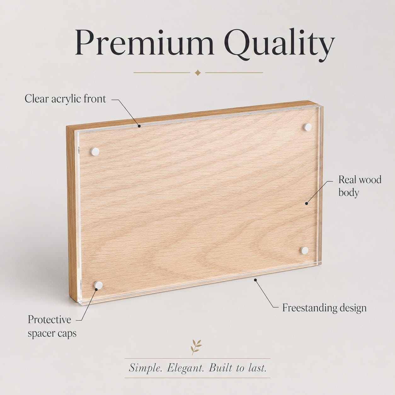 kit 10 pezzi Supporto in legno da banco Personalizzato , Espositore 3D Legno Segnatavolo Ristorante Bar espositore in legno per prezzi