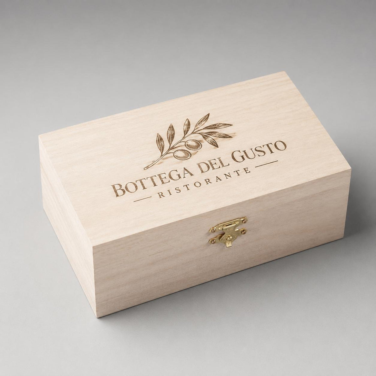 Scatola in Legno Naturale con coperchio (15X10X5,5Cm) – Ideale per Fai da Te, Decoupage e Organizer personalizzata con incisione laser