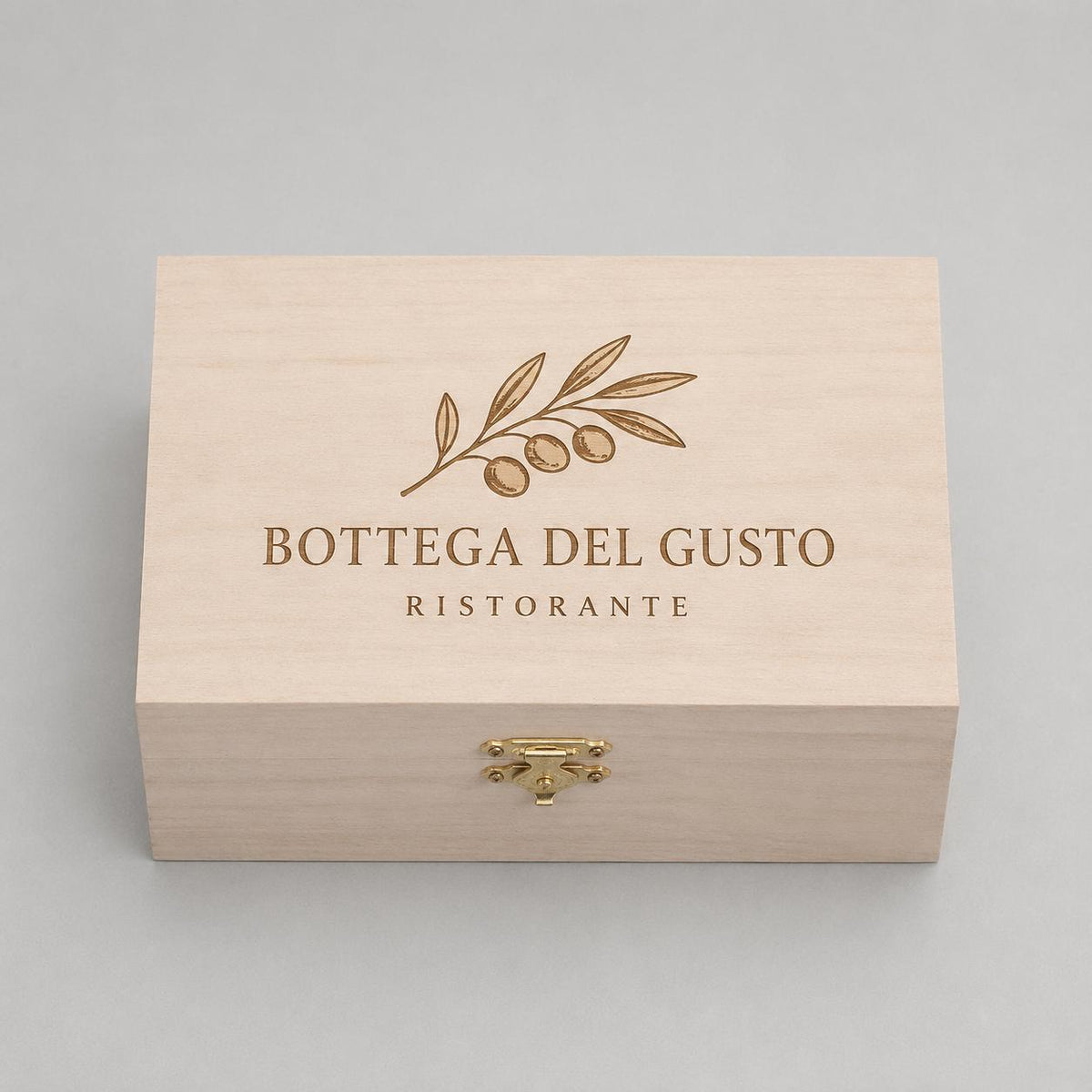 Scatola in Legno Naturale con coperchio (15X10X5,5Cm) – Ideale per Fai da Te, Decoupage e Organizer personalizzata con incisione laser
