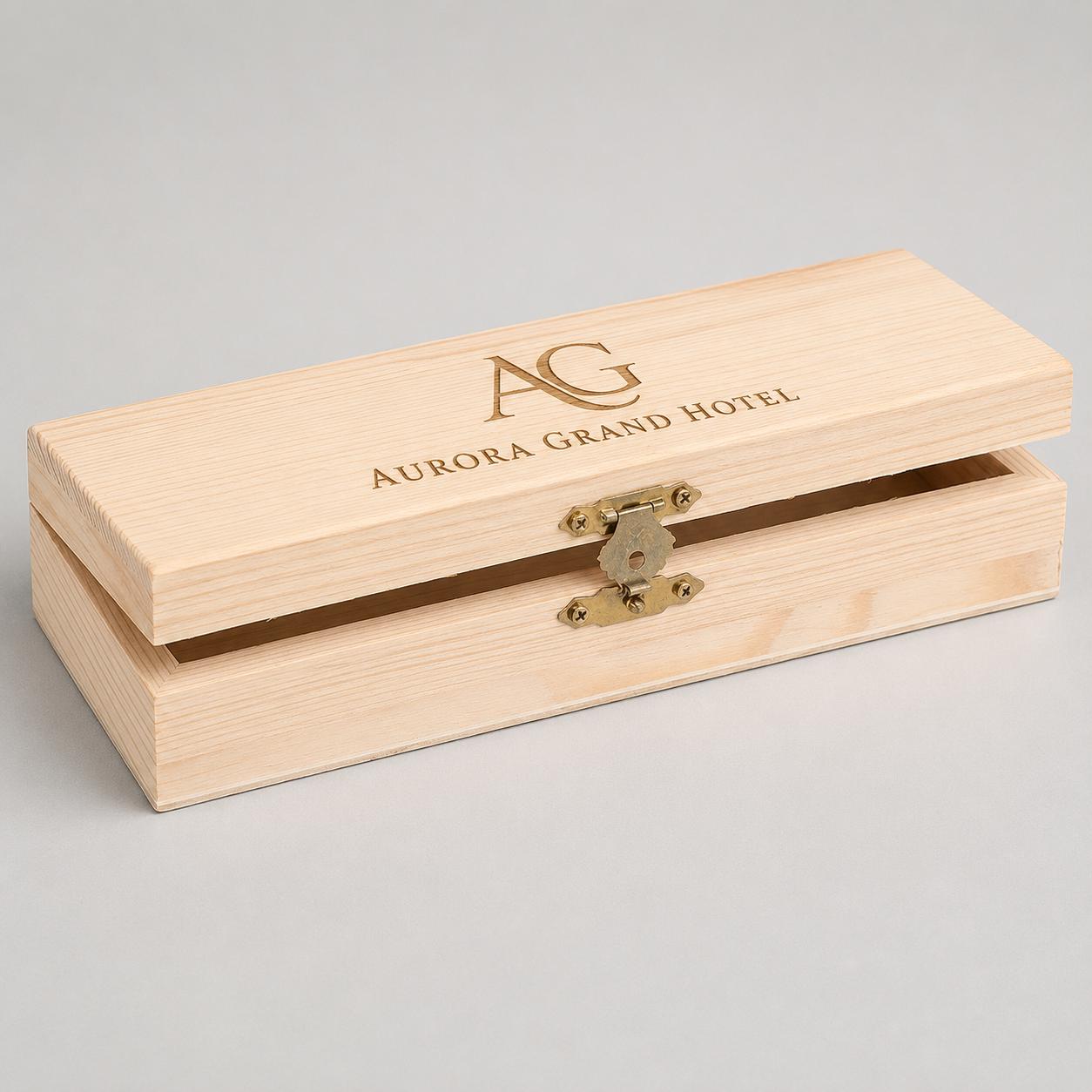Scatole Portaoggetti Legno Grezzo, 4 Pezzi Piccole quadrate legno, 20 x 10 x 5 cm Scatole Di Legno Senza Coperchio Organizer, Artigianato