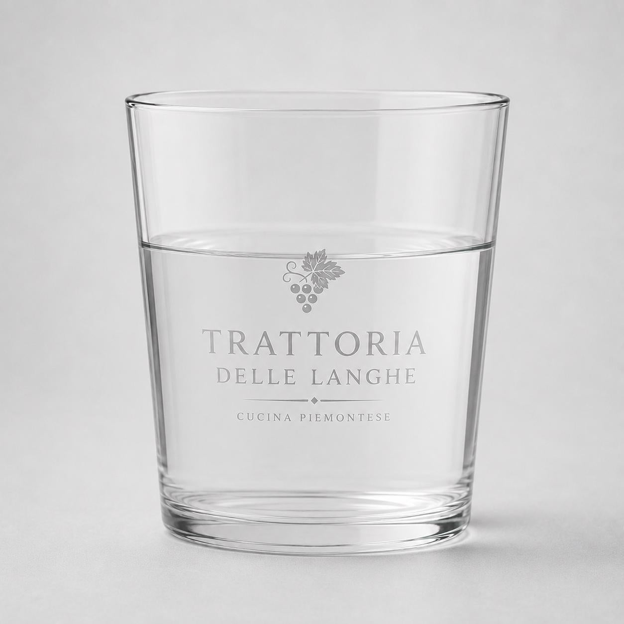 Set di 6 Bicchieri da Acqua, Vetro Ultrasottile, Trasparente, Capacità 35 cl, Eleganti, Leggeri, dal Design Minimal per Osteria ristorante
