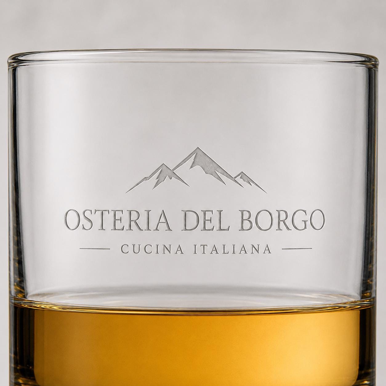6 bicchieri bassi 20 cl in vetro - Uso professionale - Uso professionale - Ideale per amari e distillati , bar locali notturni, wine bar