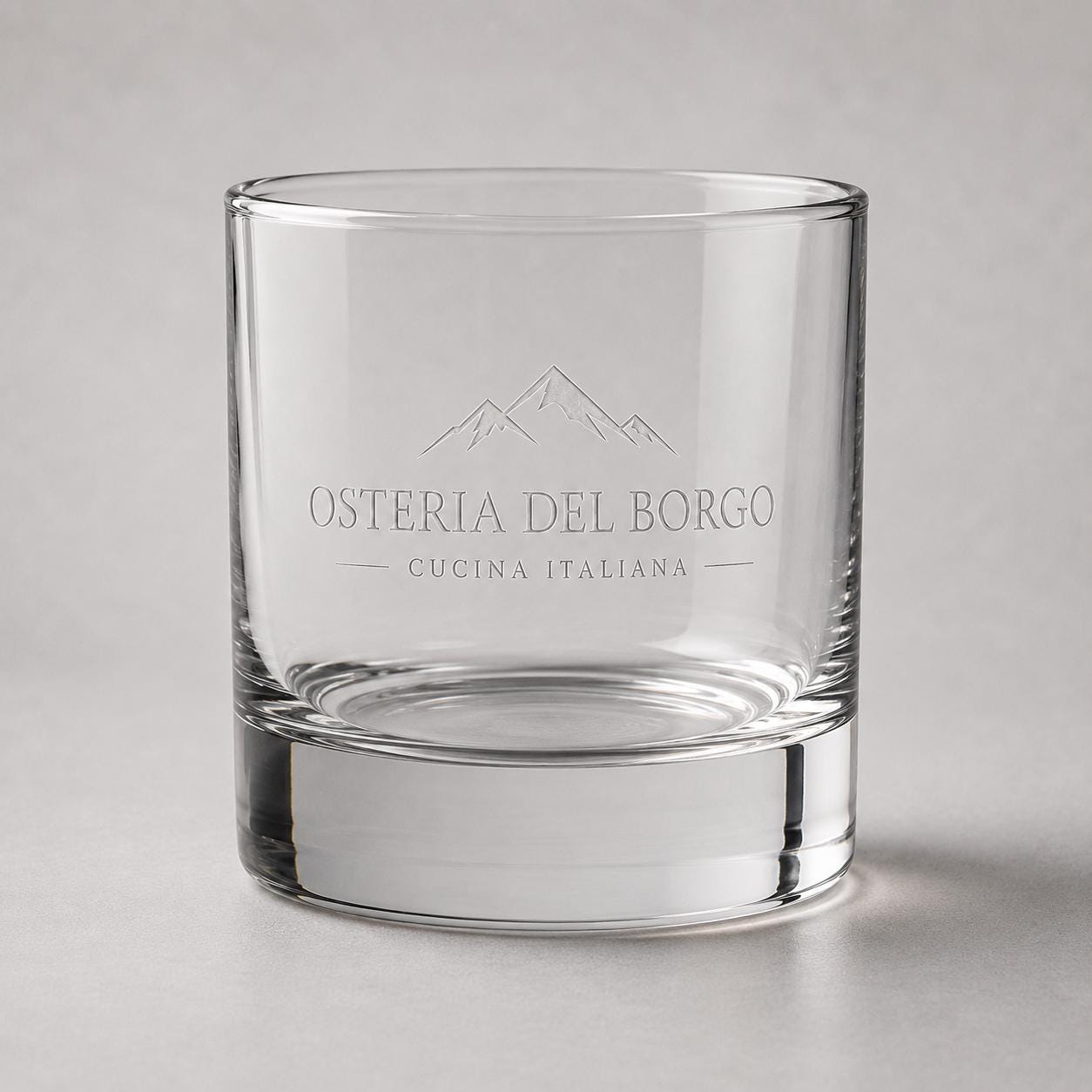 6 bicchieri bassi 20 cl in vetro - Uso professionale - Uso professionale - Ideale per amari e distillati , bar locali notturni, wine bar