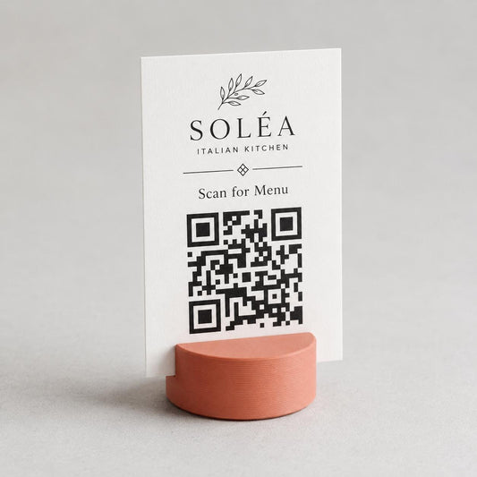 porta qr code 3d qr code Personalizzato per Ristorante e Bar Segnatavolo Menu Digitale Display QR 3d