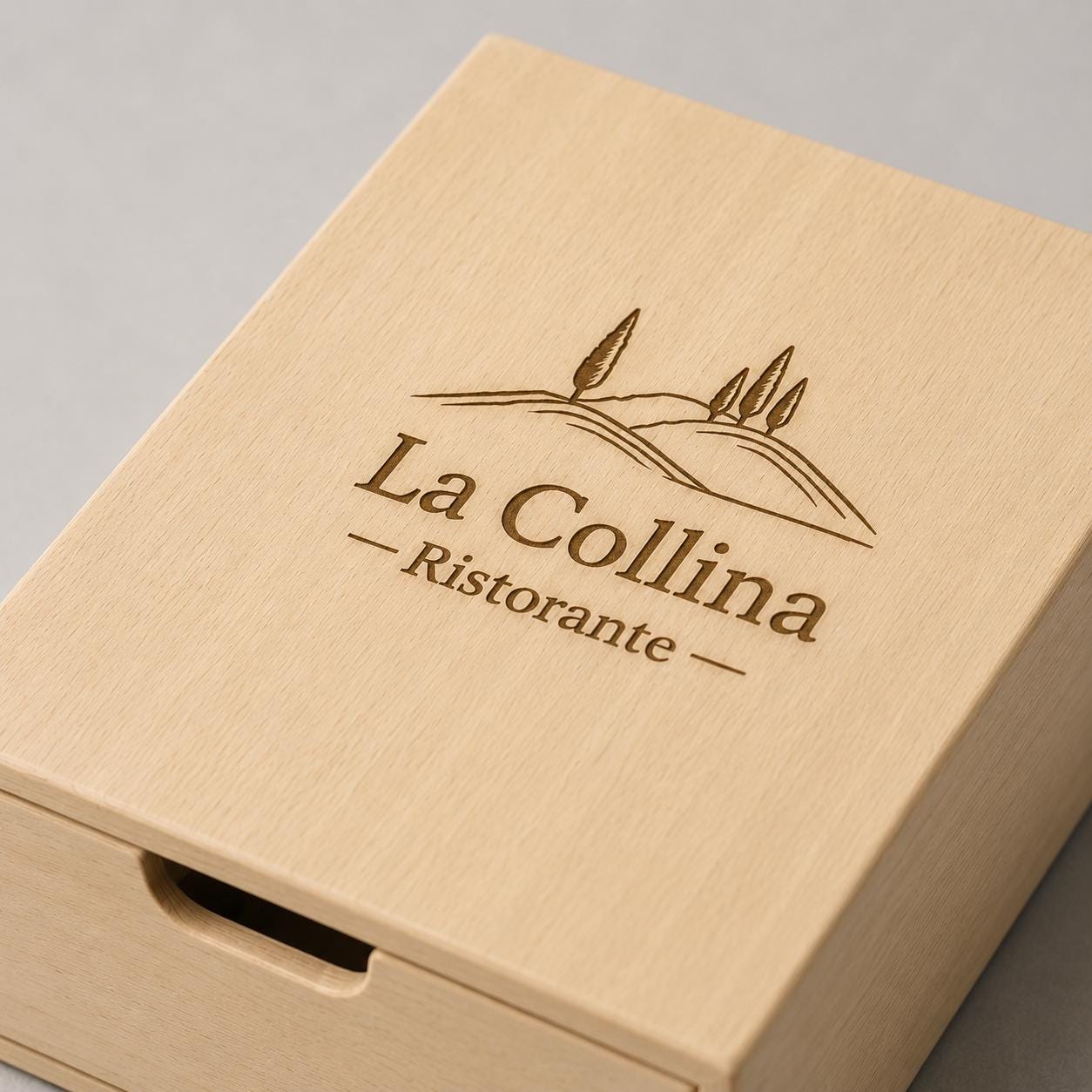 Scatola in Legno Naturale con Cassetto Estraibile (20x10x5 cm) – Ideale per Fai da Te, Decoupage e Organizer