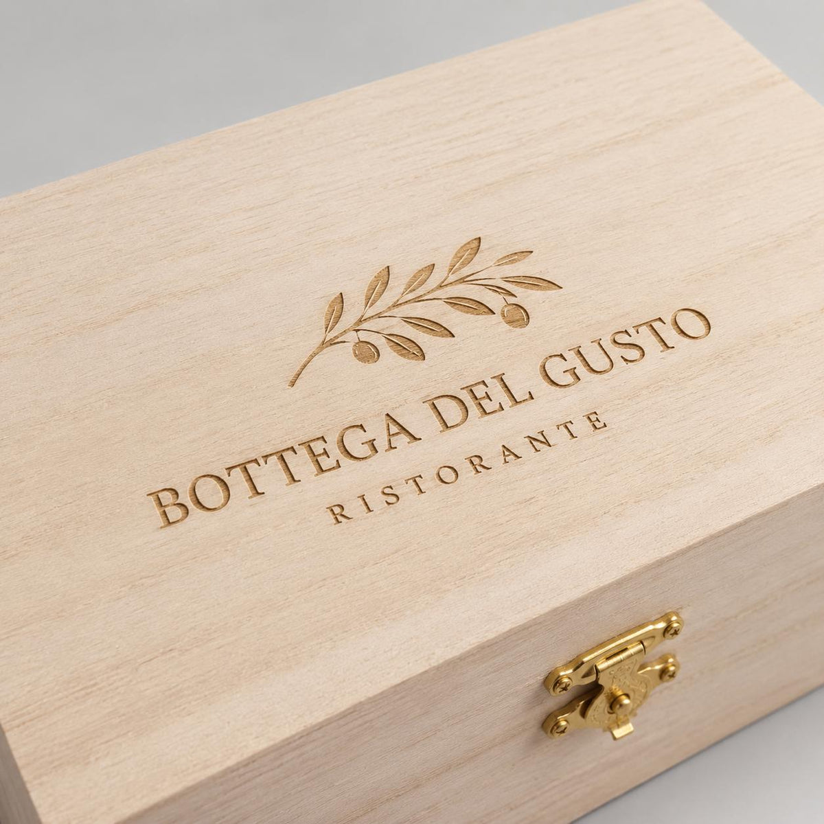 Scatola in Legno Naturale con coperchio (15X10X5,5Cm) – Ideale per Fai da Te, Decoupage e Organizer personalizzata con incisione laser