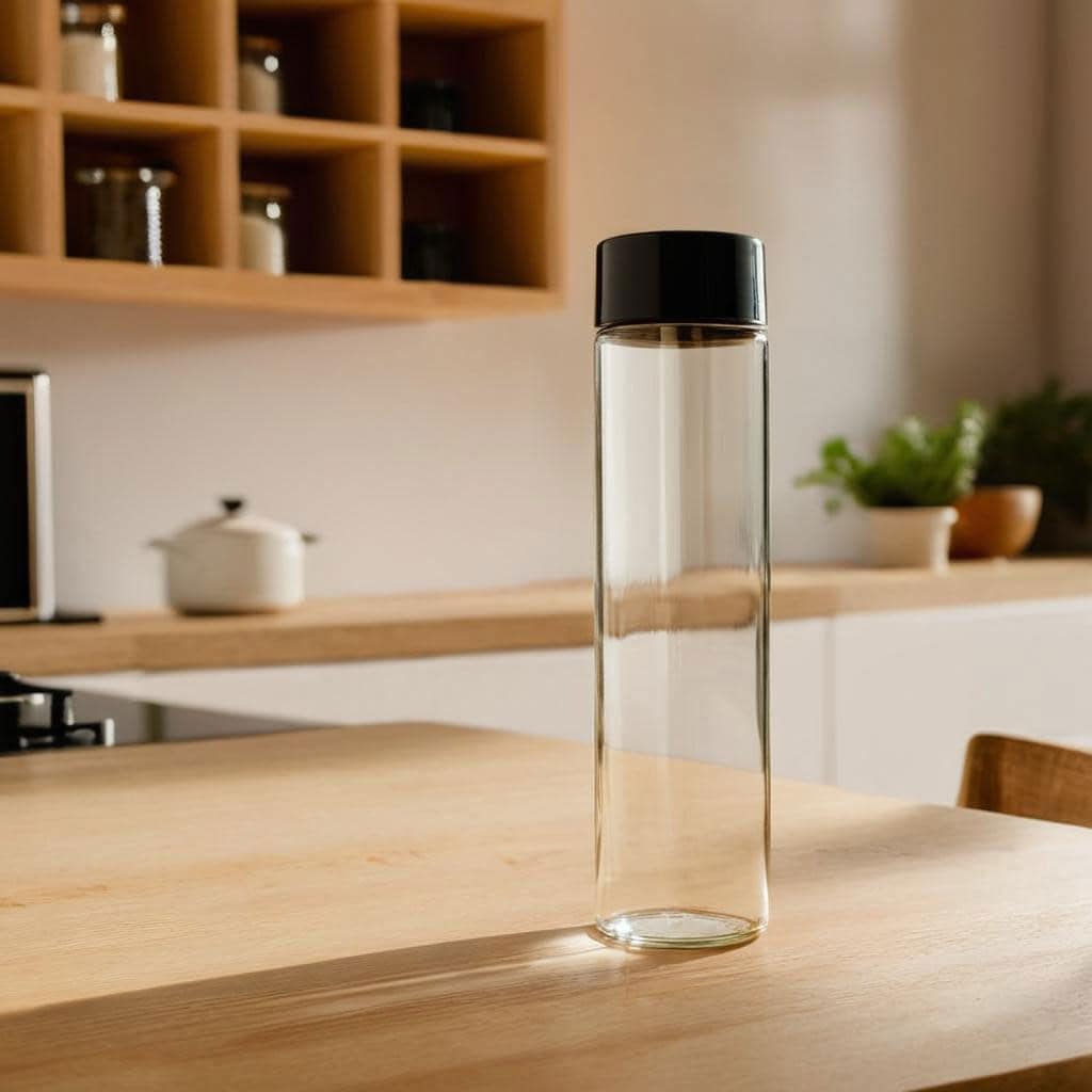 Caraffa con logo personalizzato inciso sul vetro