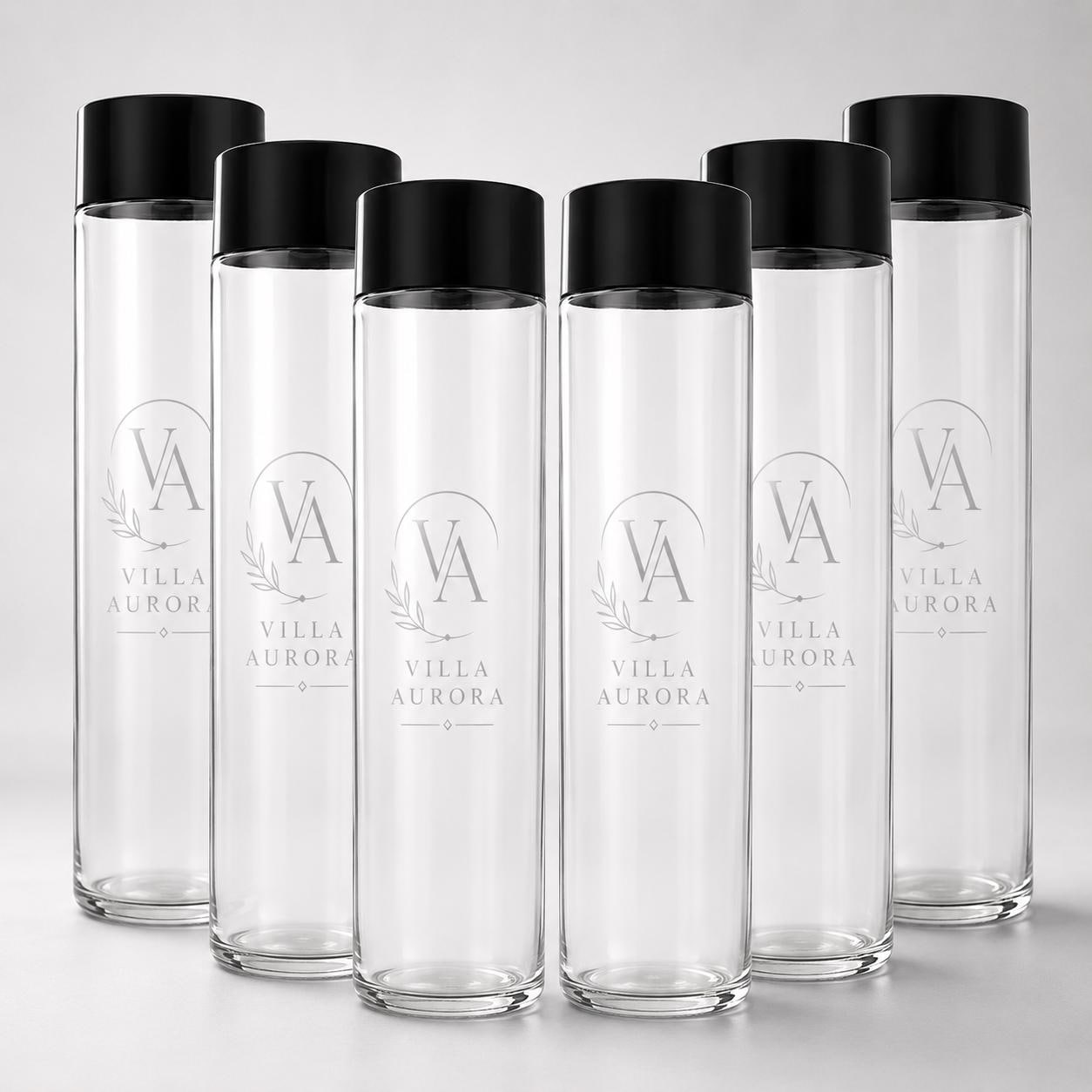 Caraffa in vetro da 750 ml personalizzata con incisione laser