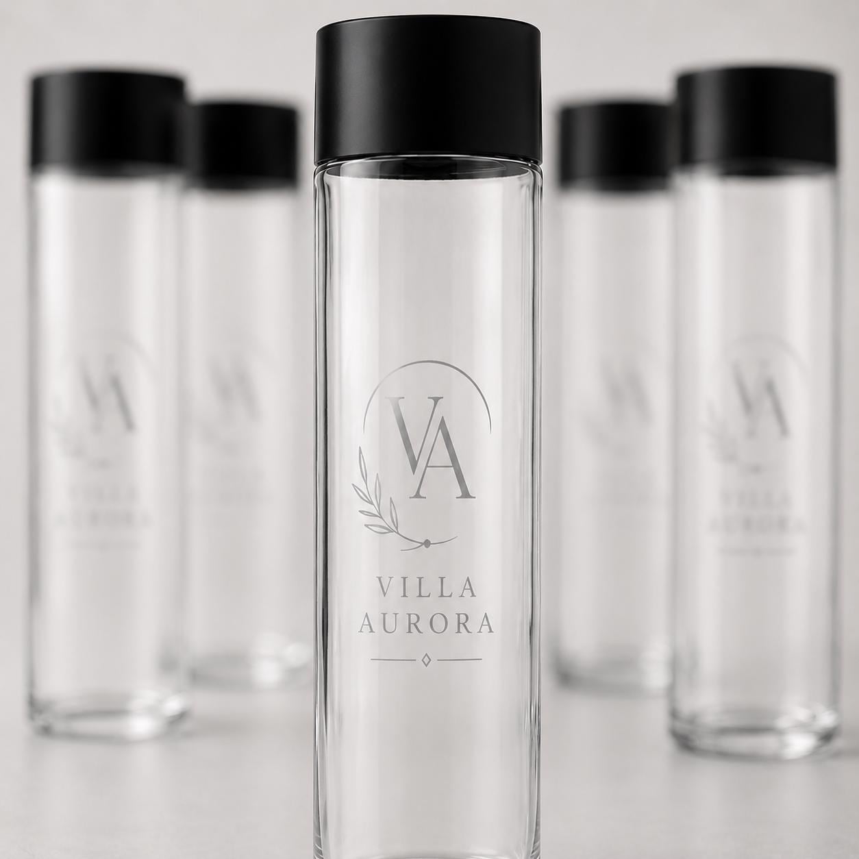 Incisione laser su caraffa in vetro da 750 ml