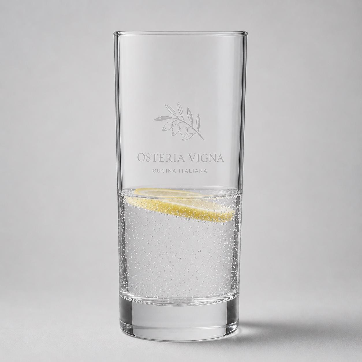 Set di 6 Bicchieri alti 29 cl in vetro - Uso professionale - Ideale per longdrink cocktails, bar discoteche locali notturni, wine bar