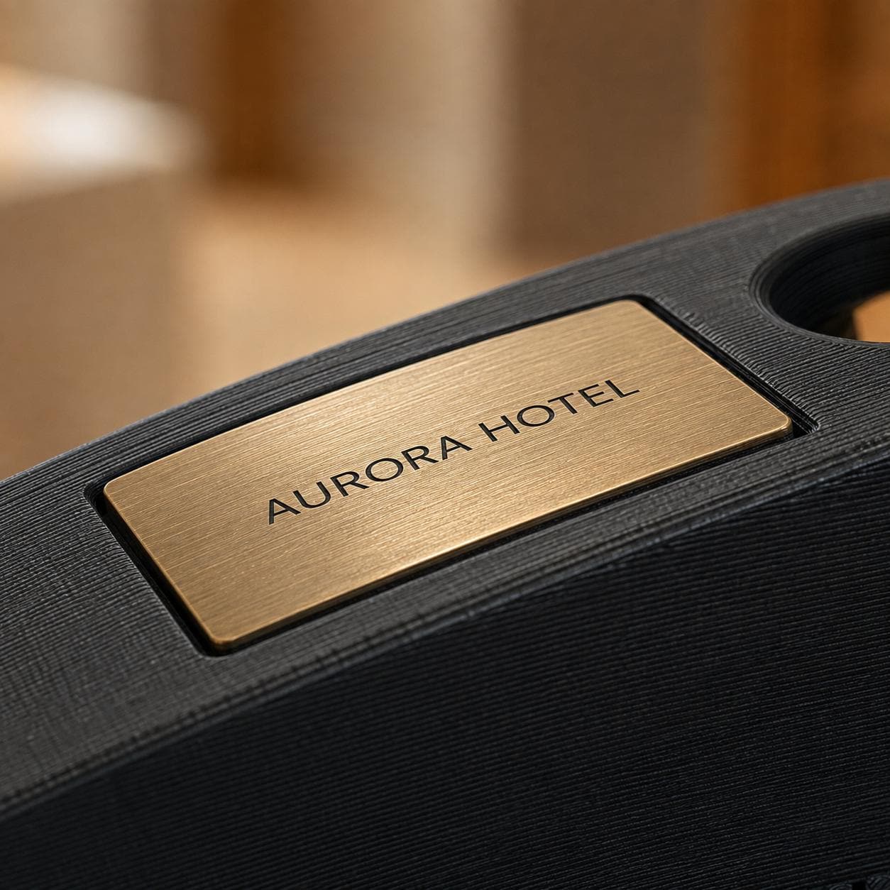 Set da 10 Fermaporta Housekeeping Personalizzati | PLA e Rowmark per Hotel