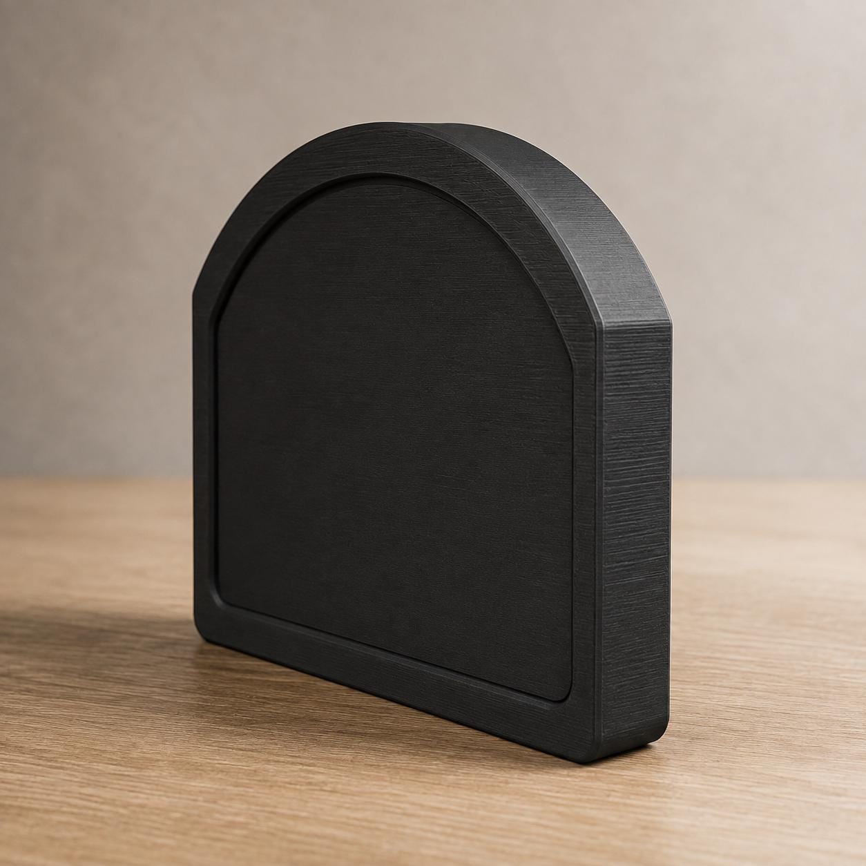 Targa Direzionale Personalizzata Linea Arco | Segnaletica Hotel in Rowmark e PLA 3D | Pezzo Singolo