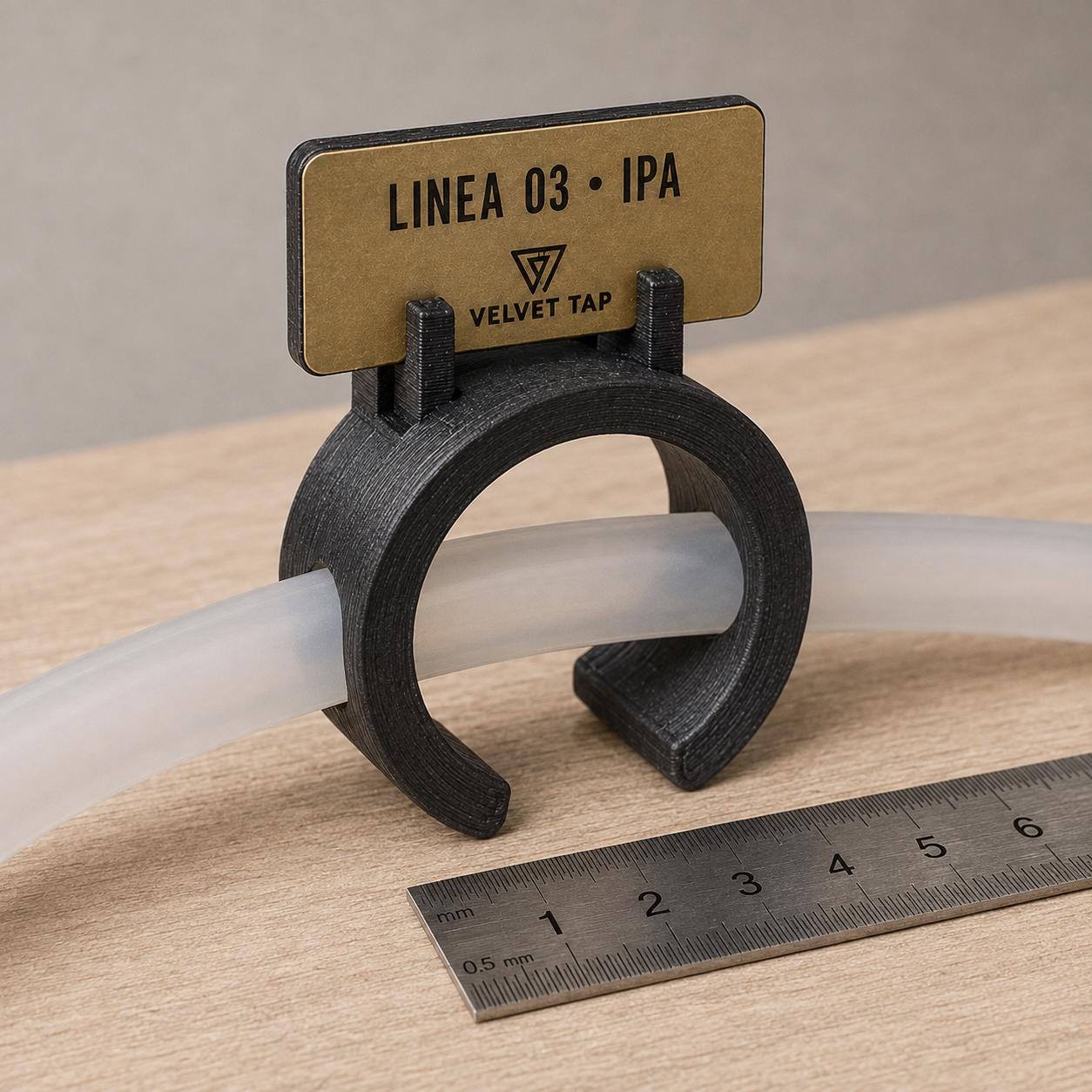 Set da 10 Clip Identificative Linee Fusto | PLA e Rowmark per Bar e Birrerie
